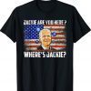 Where's Jackie Biden Flag Vintage TShirt