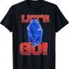 WNY Pride Red & Blue Buffalo Let's Go Buffalo Tee Shirt