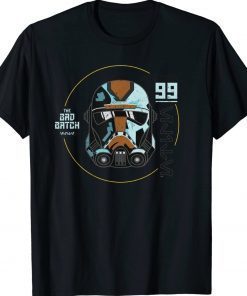 The Bad Batch Season 2 Hunter Helmet Retro Shirts