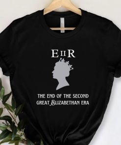 Vintage Queen Elizabeth Memorial Rest in Peace Shirts