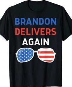 Brandon Delivers Again Anti Biden Vintage TShirt