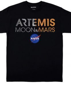 Official Moon To Mars Space NASA TShirt