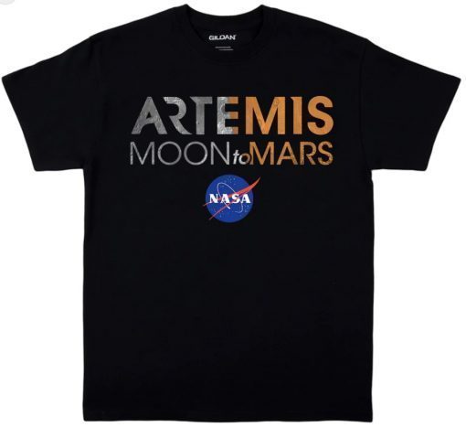 Official Moon To Mars Space NASA TShirt