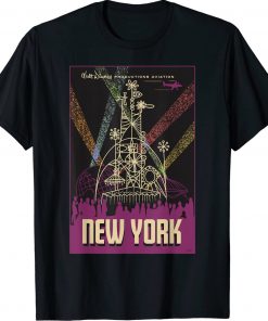Walt’s Plane Travel Poster New York Vintage TShirt