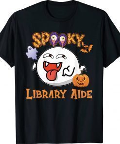 Boo Halloween Costume Spooky Vintage TShirt