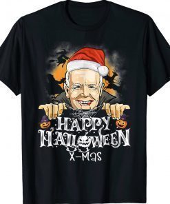 Biden Confused Happy Christmas Costume Halloween 2023 TShirt