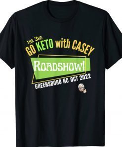 Go Keto with Casey Roadshow Retro Shirts