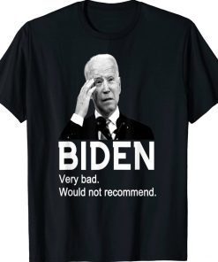 Anti President Joe Biden Idiot Democratic Republican Shirts