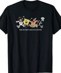 SpongeBob SquarePants Whole Squad Meme Vintage TShirt