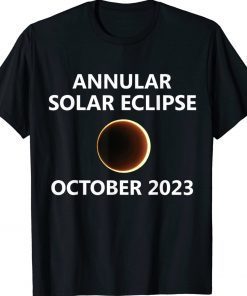Annular Solar Eclipse 2023 October Oct 14 Nevada Colorado Vintage Shirts