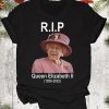 Vintage Thank You Memories RIP Queen Elizabeth II TShirt