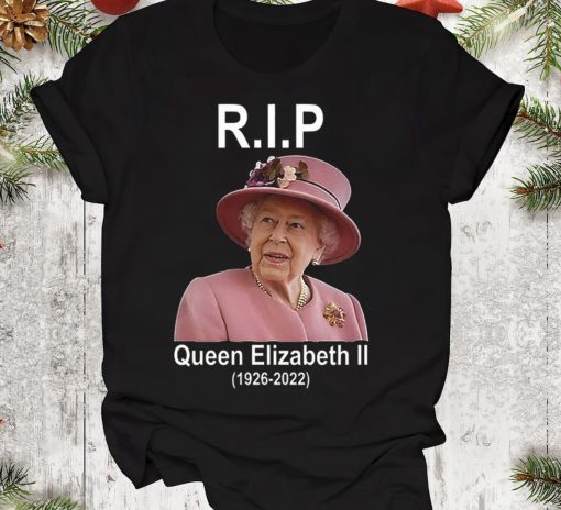 Vintage Thank You Memories RIP Queen Elizabeth II TShirt