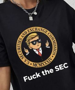 Wall Street Fuck The Sec Us Securities And Exchange Commission 2023 TShirt