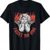 Trust No One Gothic Devil Cupid Statue Sculpture Emo Sad Vintage Shirts