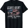 Vintage Desantis Airlines Bringing The Border to You Flag Shirts