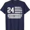 Biden Harris 24 American USA Flag Classic Shirt