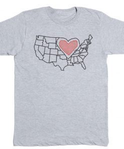 The Midwest The Heartland Vintage Shirts