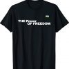 The Power Of Freedom Ukrainian Tee Shirt