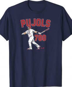 Albert Pujols 700 St Louis Baseball Retro TShirt