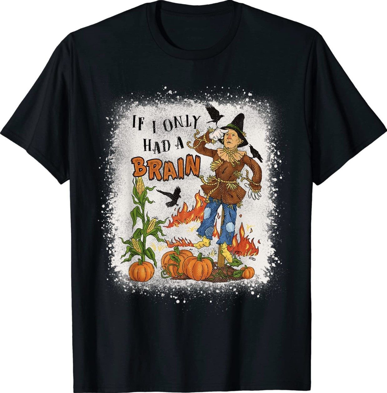 Biden Halloween If I Only Had A Brain Biden Gift TShirt