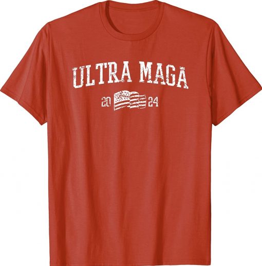 Vintage Ultra Maga 2024 Patriotic T-Shirt