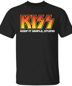 Kiss keep it simple stupid vintage tshirt