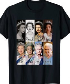 Queen Elizabeths Platinum Jubilee 70 years Celebration 2022 Prayer TShirt