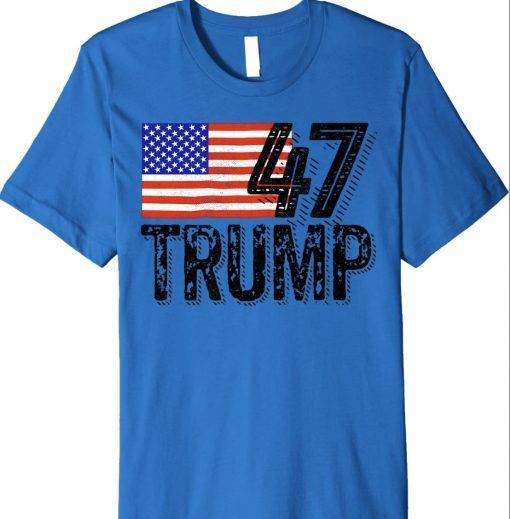 47 Trump President 2024 Vintage TShirt