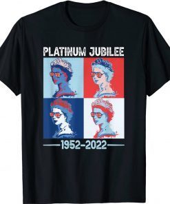 Platinum Jubilee British Monarch Queen 70 Years 2022 Jubilee T-Shirts