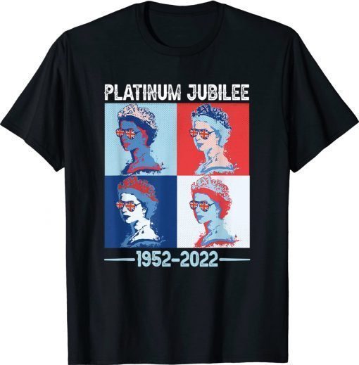 Platinum Jubilee British Monarch Queen 70 Years 2022 Jubilee T-Shirts