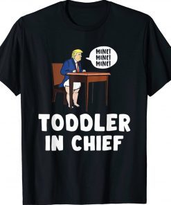 Toddler In Chief Funny Baby Trump 2024 TShirt