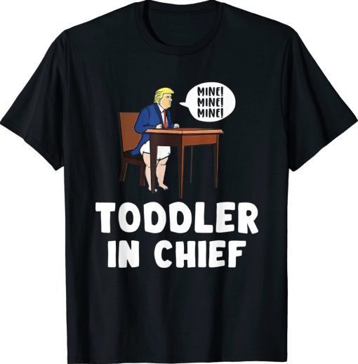 Toddler In Chief Funny Baby Trump 2024 TShirt