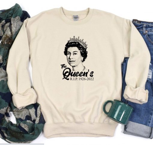 RIP Queen Elizabeth Rest In Peace Majesty The Queen1926-2022 Shirts