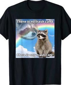 Trash Can Trash Can't Raccoon Garbage Gift TShirt