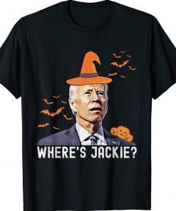 Halloween Where's Jackie Unisex Shirts
