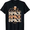 70s Retro Pumpkin Spice Latte PSL Retro Fall Vintage T-Shirt
