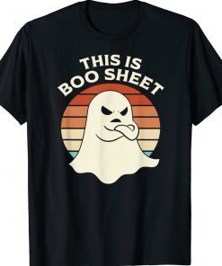 THIS IS BOO SHEET Ghost Retro Halloween Costume Gift Shirts