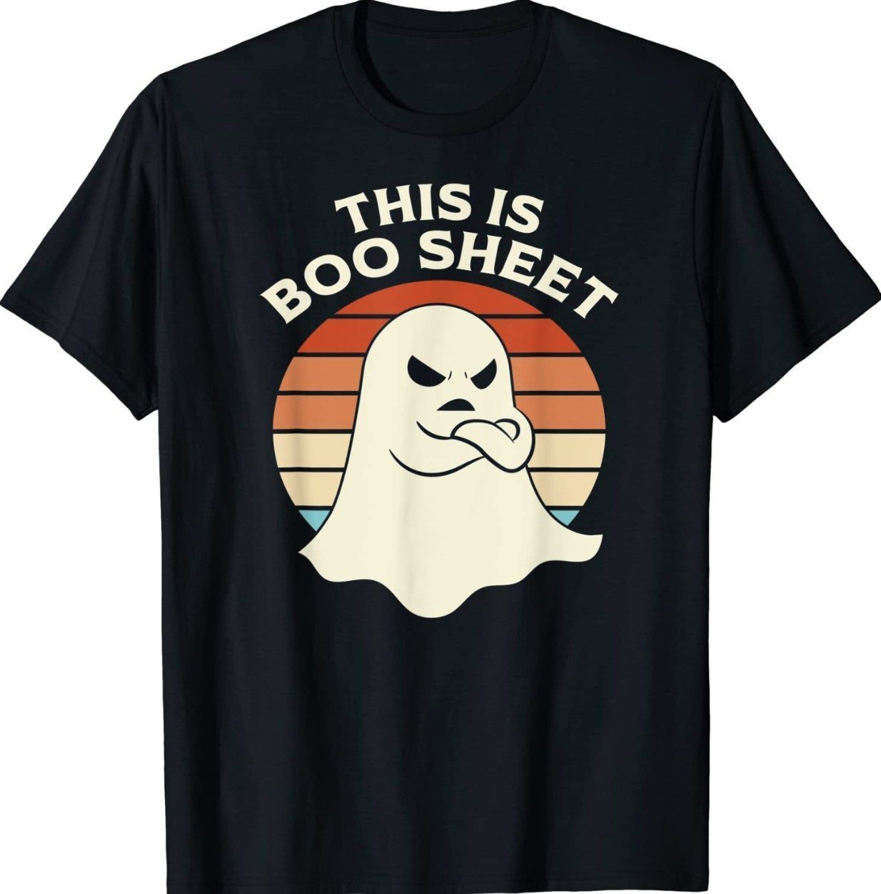 THIS IS BOO SHEET Ghost Retro Halloween Costume Gift Shirts