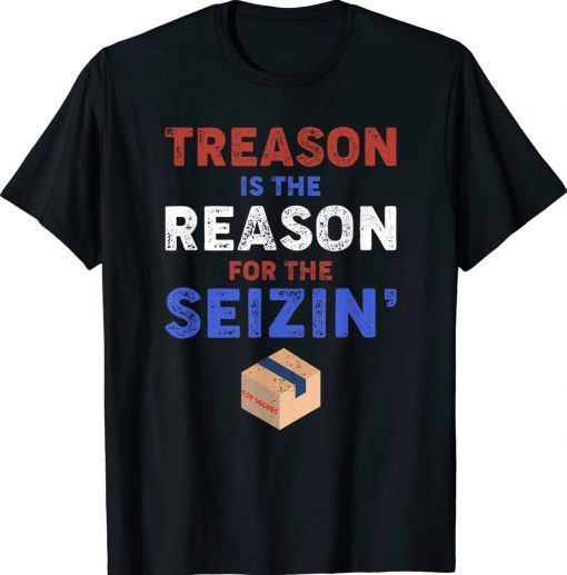 Treason is the Reason for the Seizin FBI Raid Vintage TShirt