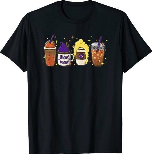 Hocus Pocus Pumpkin Spice Latte Coffee Love Fall Season Gift T-Shirt