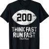 Think Fast Run Fast Vintage TShirt