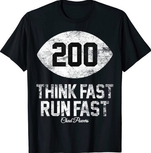 Think Fast Run Fast Vintage TShirt