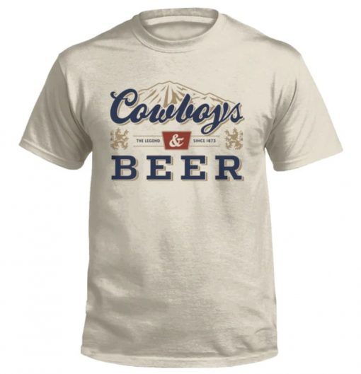 Cowboys And Beer Vintage Shirts