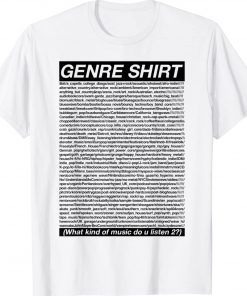 The Genre Funny Shirts