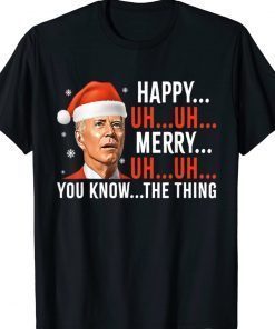 Art Biden Confused Happy Merry Uh Uh Christmas Sweater Vintage Shirts