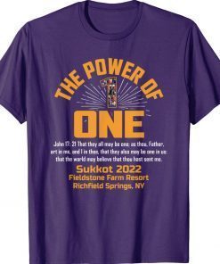 Vintage Sukkot 2022 The Power of One Shirts