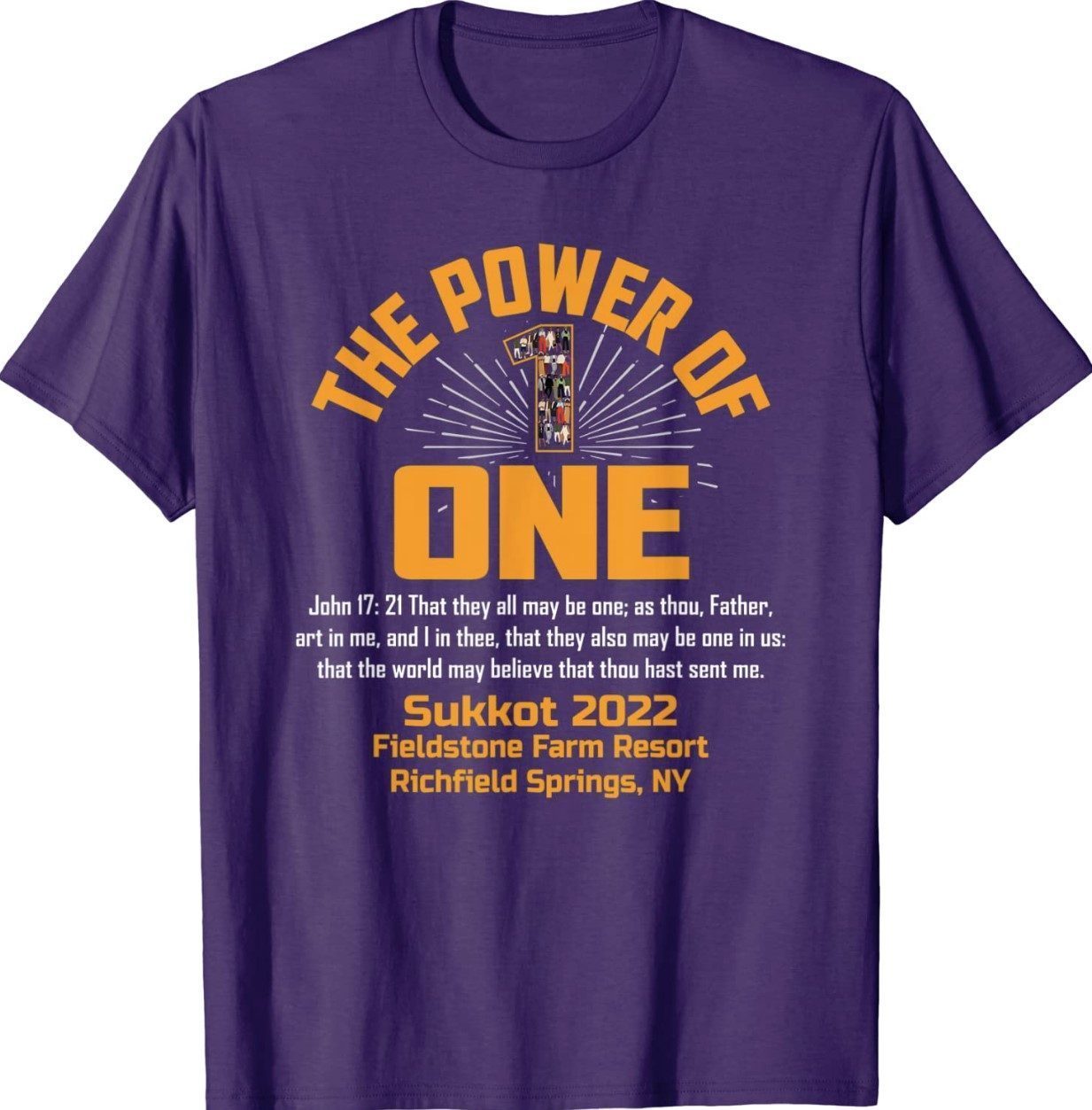 Vintage Sukkot 2022 The Power of One Shirts
