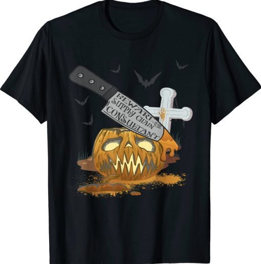 Supply Chain Consultant Funny Halloween Party Vintage TShirt