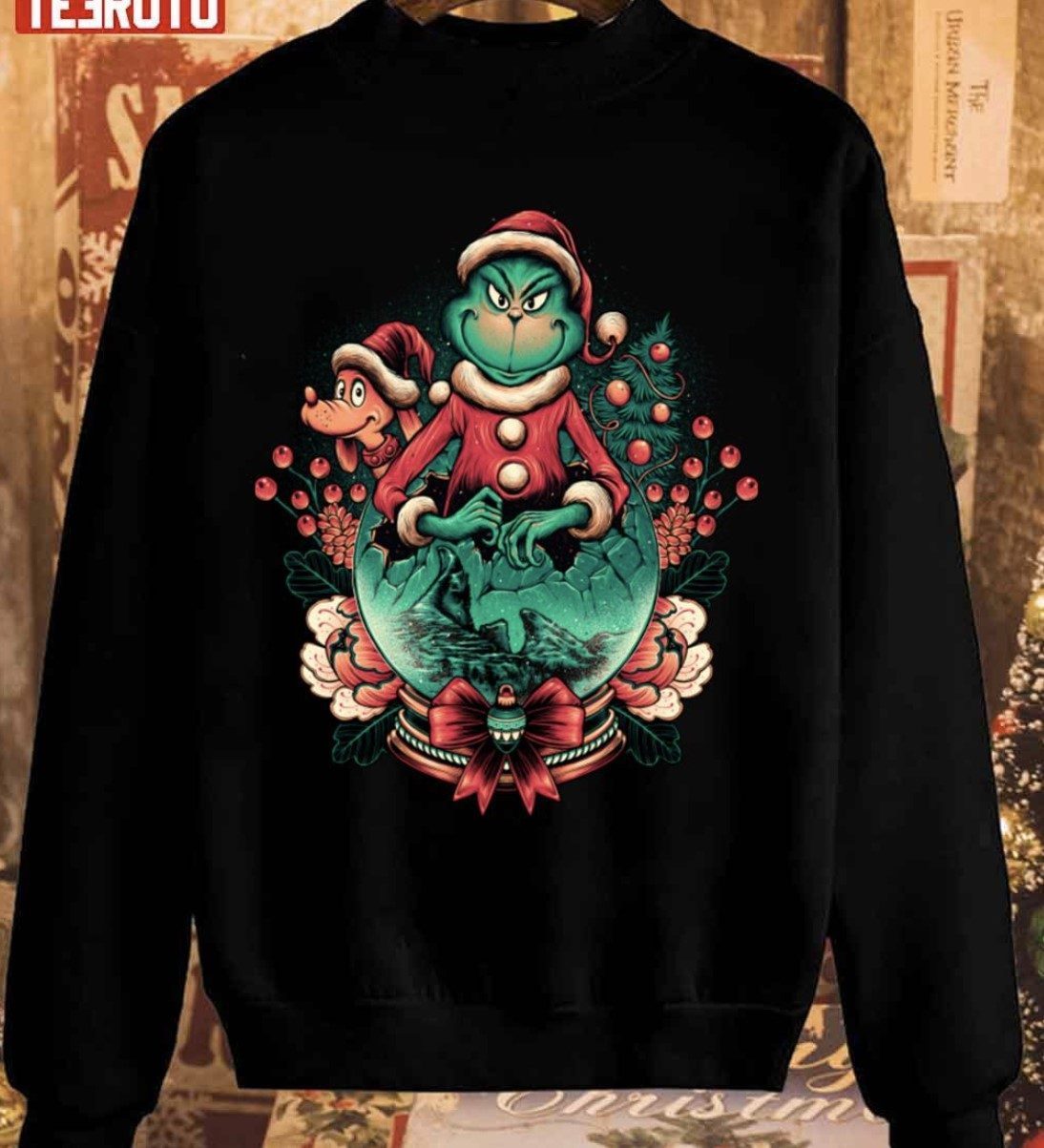 Too Grumpy For Christmas Grinch Unisex TShirt