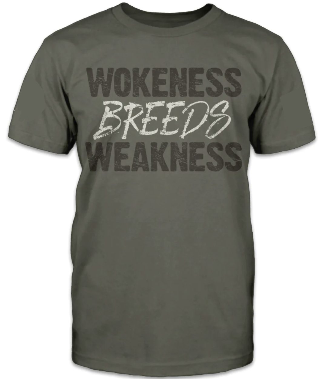 VINTAGE WOKENESS BREEDS WEAKNESS TSHIRT